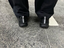 特步【越黑越練】?jì)汕Ч锶信懿叫\動(dòng)鞋輕便減震耐磨跑鞋體測 曬單實(shí)拍圖
