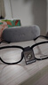 MOLSION陌森2025新品肖戰米蘭同款黑框眼鏡D型男女同款近視鏡架 MJ5135B10亮黑 單鏡框 曬單實(shí)拍圖