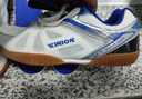 瑩戀WINION嚴選 乒乓球鞋男款女 牛筋底防滑乒乓球運動(dòng)鞋起點(diǎn) 白藍42 曬單實(shí)拍圖