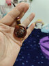 歐陽(yáng)先生紫檀木十二生肖鑰匙扣汽車(chē)掛件復古風(fēng)個(gè)性編織掛飾情侶 紫檀木環(huán)加寬11mm+生肖【虎】 曬單實(shí)拍圖