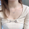 中國黃金莫比烏斯環(huán)鉆石項鏈女2025新款真鉆吊墜結婚紀念日禮物送老婆生日 莫比烏斯吊墜+刻字定制服務(wù) 曬單實(shí)拍圖