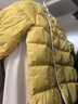 戴維貝拉（DAVE＆BELLA）童裝女童羽絨內膽男童羽絨服兒童冬裝90絨保暖衣服幼兒寶寶上衣 姜黃【DB15316】 120 cm（建議身高110-120cm） 曬單實(shí)拍圖