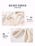 戴維貝拉（DAVE＆BELLA）嬰兒連體衣女寶寶滿(mǎn)月服幼童衣服保暖冬裝小童爬服新生兒外出服 米白 90cm （建議身高80-90cm） 曬單實(shí)拍圖