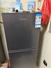 榮事達（Royalstar）冰箱雙開(kāi)門(mén)租房用小型 迷你一級能效冷藏冷凍出租房家用電冰箱 98A168【一級能效，三天約一度電】灰 曬單實(shí)拍圖