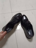 海瀾之家HLA皮鞋男士休閑德比鞋商務(wù)正裝透氣鞋子男HAAPXM4DAV318 黑色43 曬單實(shí)拍圖