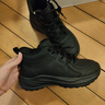 百麗（Belle）運動(dòng)風(fēng)休閑靴女冬季新款商場(chǎng)同款厚底增高高幫休閑鞋E6K1DDD5 黑色-單里 39 (245mm) 曬單實(shí)拍圖