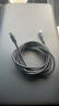 貝爾金（BELKIN）雙Type-C數據線(xiàn) 60W快充 CtoC電源線(xiàn) iPhone手機蘋(píng)果電腦MacBook快充線(xiàn) 2米編織款 黑色 CAB024 曬單實(shí)拍圖