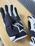 Alpinestars SMX-2 a星女士摩托車手套碳纖春夏秋季透氣防護(hù)騎行女手套 黑白紫紅色 XS 曬單實(shí)拍圖