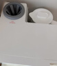 新貝紫外線(xiàn)奶瓶消毒柜 嬰兒搖奶器 恒溫壺 泡奶機三合一喂養臺8050 曬單實(shí)拍圖