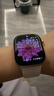 Apple/蘋果 Watch Series 10 智能手表GPS款46毫米玫瑰金色鋁金屬表殼淡桃粉色運(yùn)動型表帶S/M MX293CH/B 曬單實(shí)拍圖