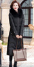 鴨鴨（YAYA）中年媽媽冬裝中長(cháng)款羽絨服2025新款冬季中老年大毛領(lǐng)女款氣質(zhì)外套 曬單實(shí)拍圖