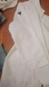 束揚(yáng)秋季廚師工作服長(zhǎng)袖定制服裝男酒店餐廳食堂后廚房專用廚師服套裝 【親膚舒適+耐磨耐穿】白色上衣 XL 曬單實(shí)拍圖