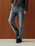 森馬（Semir）森柔牛仔|牛仔褲男貓須復古做舊直筒褲2025冬季長(cháng)褲109725124102 曬單實(shí)拍圖
