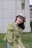 櫪野時(shí)尚短檐平頂編織遮陽(yáng)草帽女夏日系新款防曬小沿太陽(yáng)帽男黑色禮帽 卡其黑帶 均碼可調節M(mǎn)56-59CM 曬單實(shí)拍圖