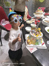 宮薰生日帽生日眼鏡卡通吹龍派對兒童生日快樂(lè )場(chǎng)景裝飾布置15件套 曬單實(shí)拍圖