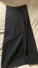 優(yōu)衣庫女裝羅紋針織喇叭裙478325 09 黑色 M /160/68A 曬單實(shí)拍圖