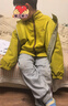 左西兒童沖鋒服2025新款男童三合一外套秋裝防風(fēng)防水軟殼 黃綠色 150 曬單實(shí)拍圖