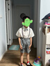 羅蒙背帶套裝白色男童夏裝洋氣套裝2026新款兒童夏季襯衫時(shí)尚休閑 如圖色 薄款 短袖襯衫+短褲+背帶 120 曬單實(shí)拍圖