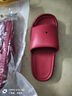 昌祥回力本命年紅色拖鞋男女款室內家居洗澡情侶一對防滑涼拖女士2026新款 本命年喜慶紅色【掌盟狗】 38-39 【37-38的腳穿】 曬單實(shí)拍圖
