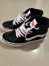 VANSVans范斯官方 Sk8-Hi黑色高幫職業(yè)滑板鞋滑板初學(xué)者 黑色  40 曬單實(shí)拍圖