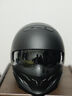 C-RIDING摩托車(chē)頭盔四季通用美式蝎子組合頭盔男士復古巡航機車(chē)全盔3C認證 啞黑D款護嘴 4XL(65-66頭圍) 曬單實(shí)拍圖