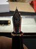 百利金（Pelikan）18K鋼筆M800簽字筆金尖商務(wù)書(shū)寫(xiě)簽名金筆禮盒 德國制造 日本直郵 BK黑色（EF筆尖） 曬單實(shí)拍圖
