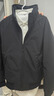 蕉下（beneunder）外套男立領(lǐng)夾克棉服氣絨服高彈男裝秋裝CL235漫暮黑L 曬單實(shí)拍圖