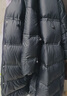 鴨鴨（YAYA）佟麗婭同款長(cháng)款羽絨服女加厚長(cháng)過(guò)膝東北加厚潮ins韓版寬松外套HY 黑色 L 曬單實(shí)拍圖