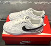 耐克男子透氣平底運動(dòng)鞋冬季板鞋NIKE COURT VISION LOW DH2987 101白色/黑/白色 42 曬單實(shí)拍圖