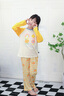 纖絲鳥(niǎo)（TINSINO）女童睡衣夏季兒童家居服套裝中大童四季空調服 動(dòng)物與開(kāi)心小花 曬單實(shí)拍圖