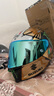 AGV 頭盔配件PISTA GP RR頭盔鏡片尾翼導(dǎo)流板鏡片保護膜防霧膜 PISTA GP RR FUTURO冰藍色鏡片 曬單實拍圖