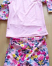 弈姿兒童泳衣女童學(xué)生分體游泳衣沖浪服溫泉泳衣泳裝 Ezi12004  曬單實拍圖