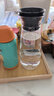 特百惠（Tupperware）清瑩冷飲壺1.3L家用冷水壺塑料水廣口涼水杯家居館 清瑩冷飲壺1300ml 曬單實拍圖