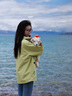 JEEP SPIRIT沖鋒衣男女款春秋冬季三合一戶(hù)外百搭防風(fēng)登山服夾克情侶外套男裝 青果綠【三合一/可拆卸內膽】 M 曬單實(shí)拍圖