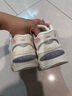 斐樂(lè )（FILA）女鞋魚(yú)刺2代老爹鞋秋冬休閑鞋時(shí)尚復古厚底增高鞋運動(dòng)鞋 奶白/煙玫粉-GR 36 曬單實(shí)拍圖