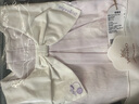 英氏嬰兒衣服女寶寶純棉哈衣連體衣夏季薄款包屁衣透氣可愛蝴蝶結(jié)爬服 淺紫色 90cm 曬單實拍圖