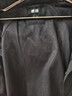 優(yōu)衣庫男裝女裝防風(fēng)立領(lǐng)茄克外套夾克戶外休閑連帽外套新款475038 475038/09黑色 L /175/100A 曬單實拍圖