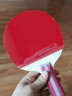 红双喜DHS狂飚乒乓球拍直拍双面反胶皮弧圈结合快攻4星H4006含兵乓球 实拍图