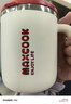 美廚（maxcook）316不銹鋼馬克杯水杯 保溫杯子帶蓋咖啡燕麥早餐茶杯450ml 珊瑚紅 曬單實(shí)拍圖