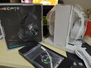 漫步者（EDIFIER）HECATE G30II頭戴式耳機電競電腦游戲耳麥筆記本吃雞音樂(lè )有線(xiàn)USB7.1聲道網(wǎng)課高音質(zhì)抗噪帶麥克風(fēng) 白色+耳機支架 曬單實(shí)拍圖