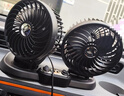 智國者車(chē)載電風(fēng)扇usb散熱24v12v大風(fēng)力強風(fēng)轎車(chē)大貨車(chē)專(zhuān)用雙頭靜音降溫 曬單實(shí)拍圖