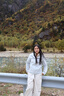 迪卡儂戶(hù)外女秋冬防風(fēng)防水夾克風(fēng)衣MH150白-5114381 曬單實(shí)拍圖
