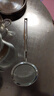 好廚夫（HOCUF）304不銹鋼火鍋隔油漏勺細密豆漿果汁過(guò)濾網(wǎng)篩煲湯撇浮沫油脂撈勺 【單支裝】中號12cm 曬單實(shí)拍圖