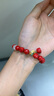 天官賜福高含量朱砂手鏈男女款彌勒佛佛頭蓮花手串10mm本命年禮物 曬單實(shí)拍圖