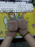 察今半指手套女冬天露指翻蓋針織毛線手套打字學(xué)生寫(xiě)字半截保暖防寒潮 米色【彩虹翻蓋手套】 曬單實(shí)拍圖