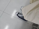 匡威（Converse）ALL star 經(jīng)典休閑鞋情侶鞋中幫帆布鞋男女鞋學(xué)生運(yùn)動(dòng)鞋加厚款 A00811C 黑色 39.5 /6.5 曬單實(shí)拍圖