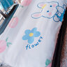 A類兒童豆豆枕頭枕芯幼兒園6歲以上小學生專用1-3歲寶寶四季通用 草莓小兔 30x50cm枕芯+枕套單只裝 曬單實拍圖