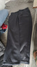 啄木鳥(niǎo)高彈力加絨褲男冬季新品寬松直筒男士商務(wù)休閑抗皺保暖加厚長(cháng)褲子 深灰加絨 32 ( 腰圍 2尺5 ) 曬單實(shí)拍圖