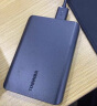 东芝（TOSHIBA）1TB 移动硬盘机械 新小黑A5 USB3.2 Gen 1 2.5英寸 兼容Mac 数据存储 轻薄便携 高速传输 实拍图