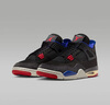 耐克（NIKE）男鞋新款Air Jordan 4 Rare Air AJ4黑灰 男子中幫復古籃球鞋 FV5029-003 43 曬單實(shí)拍圖